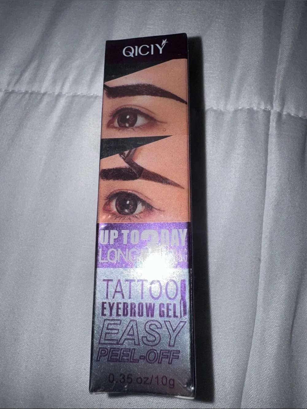 Tattoo Eyebrow Gel — Deep Brown Peel-Off Tint